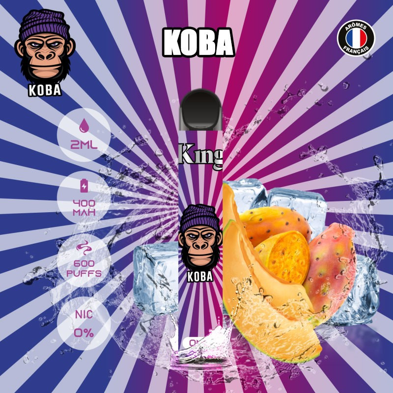 Koba - King - Vape Pen - Cigarette jetable - 600 puffs