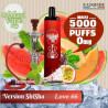 Love 66 - Version Shisha - Ma maxi vape - 5000 puffs - Vape Pen - Cigarette jetable - Sans Nicotine