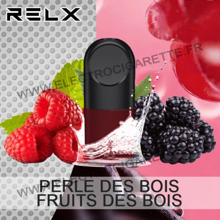 Capsule Pod Infinity - Perle des Bois - Fruits Rouges - Relx