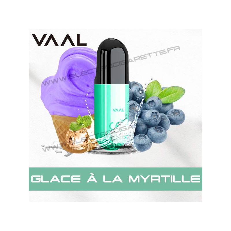 Glace à la Myrtille - VAAL Q Bar - Joyetech - Vape Pen - Cigarette jetable