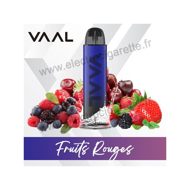 Kit Fruits Rouges - VAAL CC - Joyetech - Rechargeable - Cigarette jetable - 650 Puffs