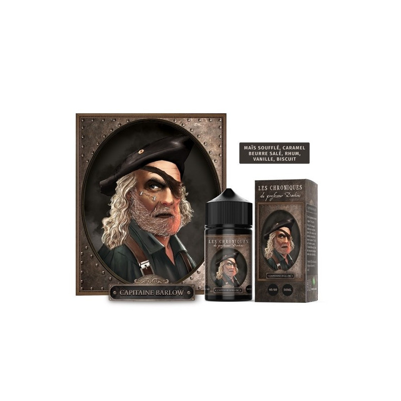 Capitaine Barlow - Les Chroniques du Professeur Dawkins - Laboratoire H2O - ZHC 50ml