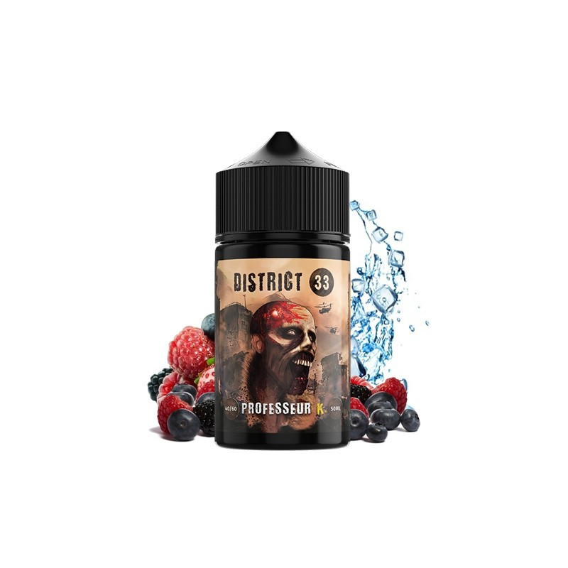 Professeur K - District 33 - Laboratoire H2O - ZHC 50ml