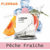 Pêche Fraiche - Peach Freeze - FlerBar Baymax - 3500 Puffs - Puff Vape Pen - Cigarette jetable
