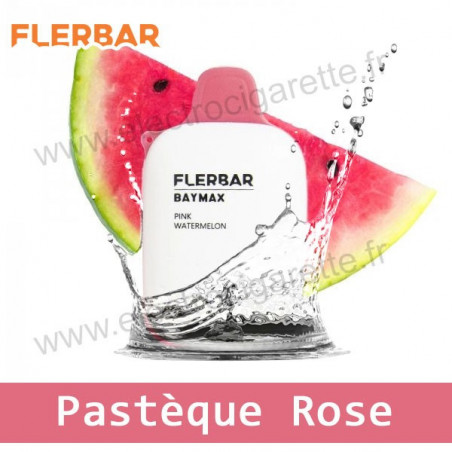 Pastèque Rose - Pink Watermelon - FlerBar Baymax - 3500 Puffs - Puff Vape Pen - Cigarette jetable