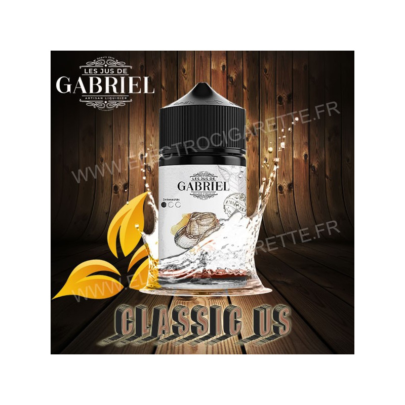 Classic US - Les jus de Gabriel - Laboratoire H2O - ZHC 50ml