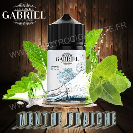 Menthe Fraiche - Les jus de Gabriel - Laboratoire H2O - ZHC 50ml