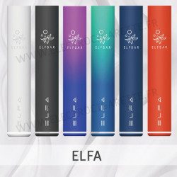 Cigarette rechargeable Elfa par Elf Bar - 500 mah - 2ml - Vape Pen - Toutes les couleurs