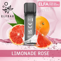 Limonade Rose - 2 x Capsules Pod Elfa par Elf Bar - 2ml - Vape Pen