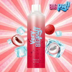 Freeze Litchi - Lychee Ice - Very Big Puff - 2500 bouffées - Vape Pen - Cigarette jetable Puff