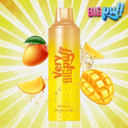 Mangue de Malaisie - Very Big Puff - 2500 bouffées - Vape Pen - Cigarette jetable Puff