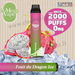 Fruit du Dragon Ice - Ma mega vape - Vape Pen - Cigarette jetable