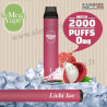 Litchi Ice - Ma mega vape - Vape Pen - Cigarette jetable