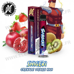 Shigeri - Grenade Fraise Kiwi - Fighter Fuel - Vape Pen - Cigarette jetable - 600 Puff
