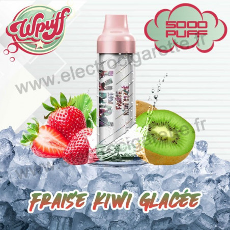 Fraise Kiwi Glacée - Wpuff - Punky - 5000 Puffs - Vape Pen - Cigarette jetable