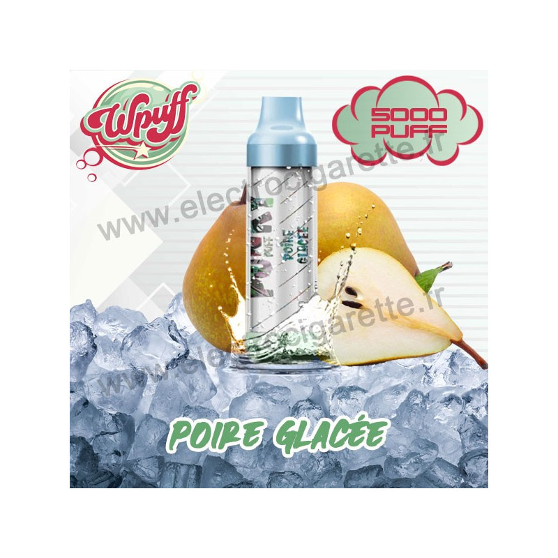 Poire Glacée - Wpuff - Punky - 5000 Puffs - Vape Pen - Cigarette jetable