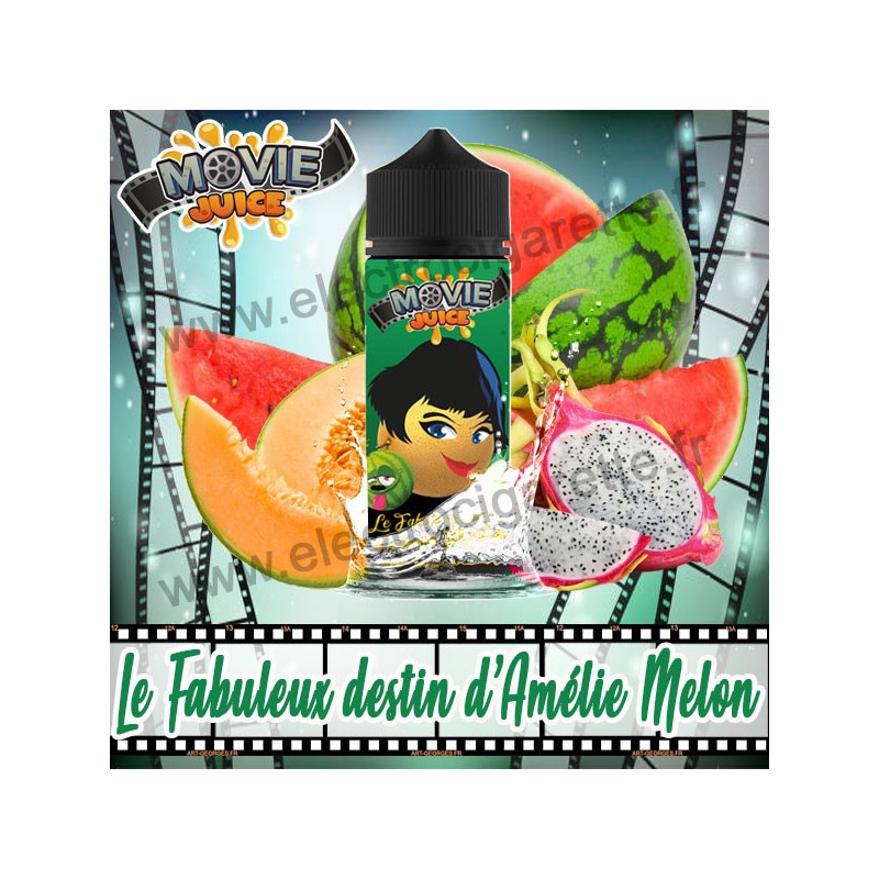 Le fabuleux destin d'Amélie Melon - Movie Juice - Secret's Lab - ZHC 100ml