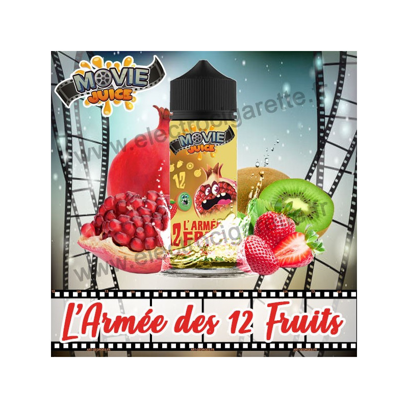 L'armée des 12 fruits - Movie Juice - Secret's Lab - ZHC 100ml