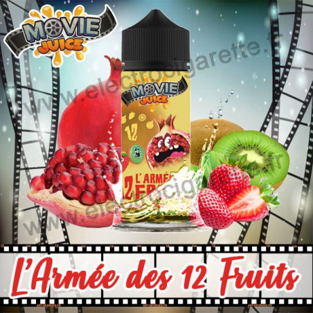 L'armée des 12 fruits - Movie Juice - Secret's Lab - ZHC 100ml