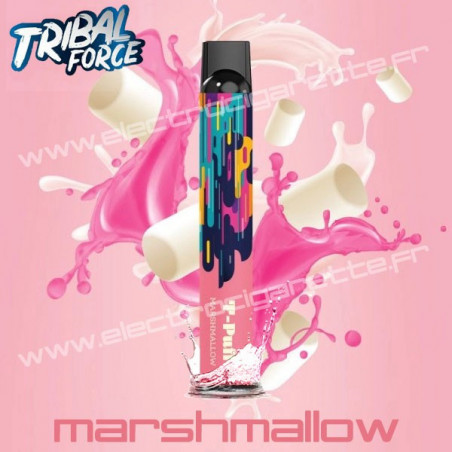 Marshmallow - Tribal Force - T-Puff Mesh 600 - Vape Pen - Cigarette jetable