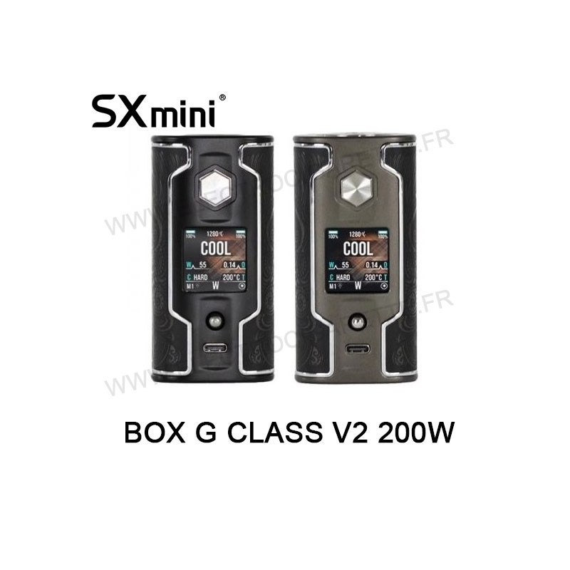 Box G Class v2 - 200W - Alu Zinc - Sx Mini - Toutes les couleurs