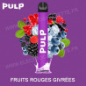 Puff Jetable - Le Pod 600 - 2Ml - Pulp - 00Mg - 10Mg - 20Mg - Fruits Rouges Givrées