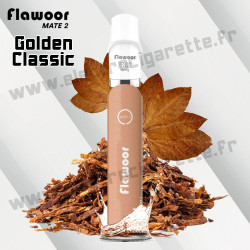 Golden Classic - Flawoor Mate 2 - 600 Puffs - Cigarette rechargeable avec capsule pod