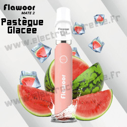 Pastèque Glacée - Flawoor Mate 2 - 600 Puffs - Cigarette rechargeable avec capsule pod