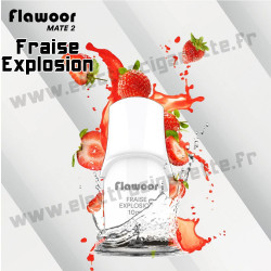 Fraise Explosion - Flawoor Mate 2 - 600 Puffs - Capsule pod