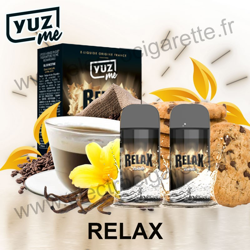 Relax - Suprême - EliquidFrance - 600 Puffs - Cigarette rechargeable