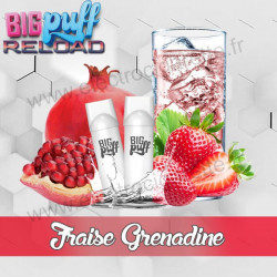 Pod Fraise Grenadine - Big Puff Reload - Vape Pen - Pod Jetable - 600 Puffs