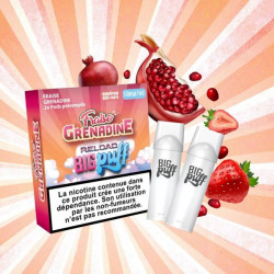 Pod Fraise Grenadine - Big Puff Reload - Vape Pen - Pod Jetable