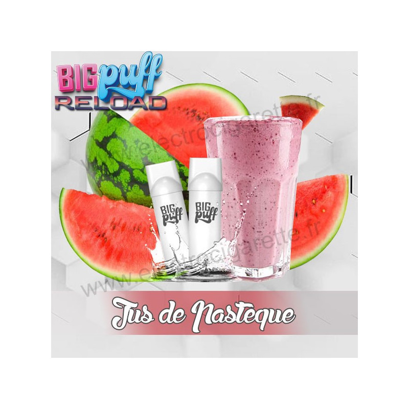 Pod Jus de Pastèque - Big Puff Reload - Vape Pen - Pod Jetable - 600 puffs