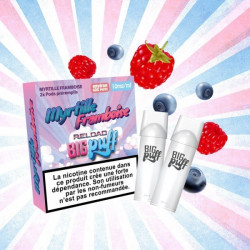 Pod Myrtille Framboise - Big Puff Reload - Vape Pen - Pod Jetable