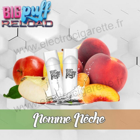 Pod Pomme Pêche - Big Puff Reload - Vape Pen - Pod Jetable - 600 puffs
