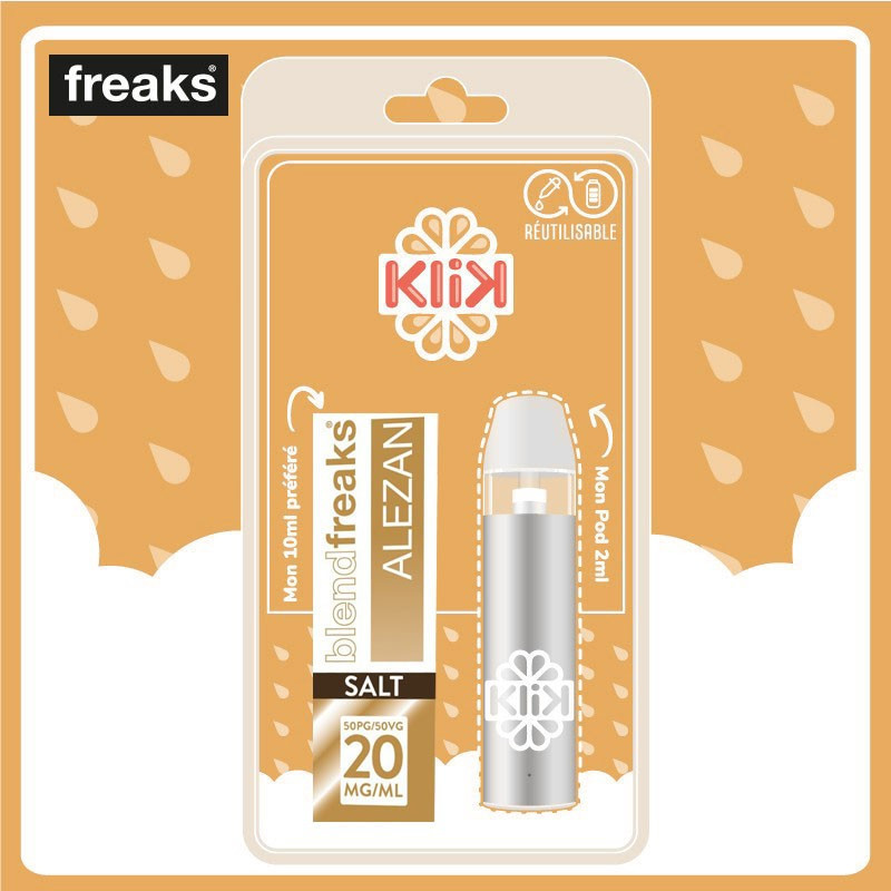 Coffret KliK 2ml 350mAh - Freaks Salt - Vaptio - Alezan
