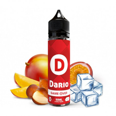 Dario E-Tasty 50ml Mangue - Fruit de la passion - Fruit du serpent - Frais