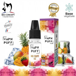 Mix Fruitée Ice - Vape'N Puff - Bio Concept - 10ml