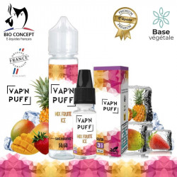 Mix Fruitée Ice - Vape'N Puff - Bio Concept - 10ml et ZHC 50ml