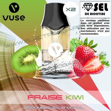 Cartouche EPOD Fraise Kiwi - Pod VPro ePod - 2 x Capsules - Vuse