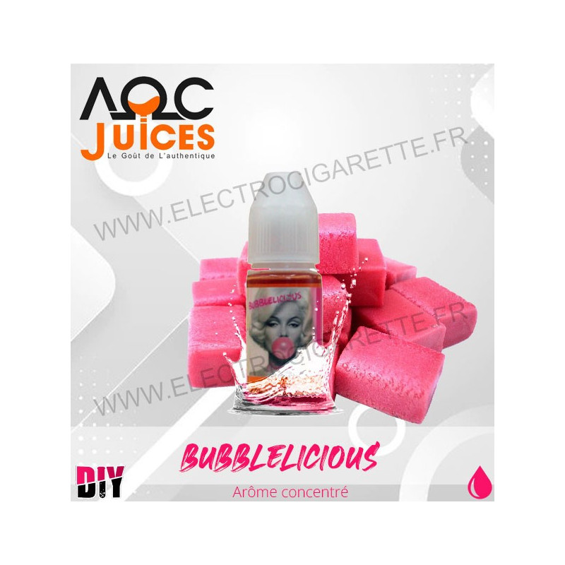 Bubblelicious - Arôme concentré - AOC Juice - 30ml - DiY