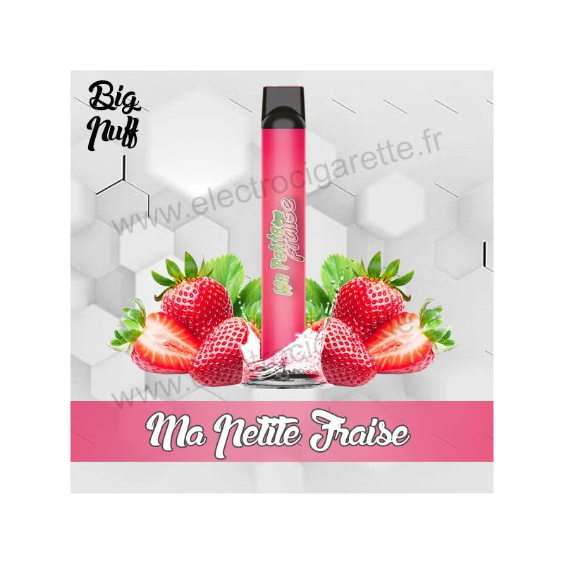 Ma petite fraise - Big Puff - Vape Pen - Cigarette jetable - 600 puffs