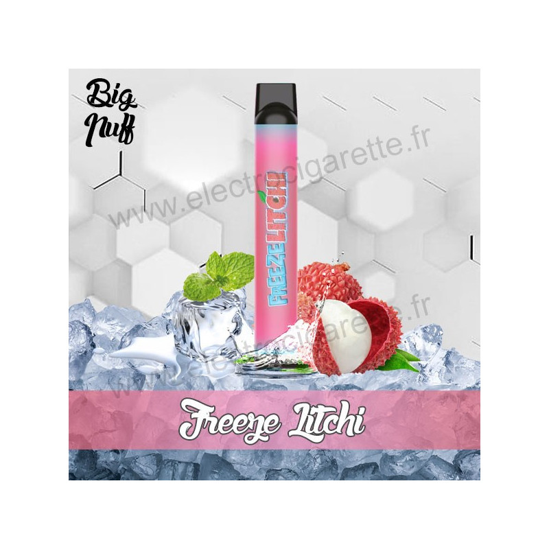 Freeze Litchi - Big Puff - Vape Pen - Cigarette jetable - 600 puffs