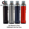 Kit Barrel - S Pod - 1000mah - 2ml - Da One - Toutes les couleurs