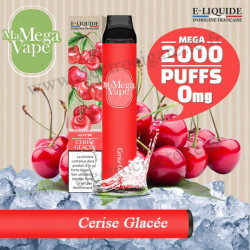 Cerise Glacée - Ma mega vape - Vape Pen - Cigarette jetable