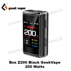 Box Z200 - 200 Watts - Geekvape - Couleur Black
