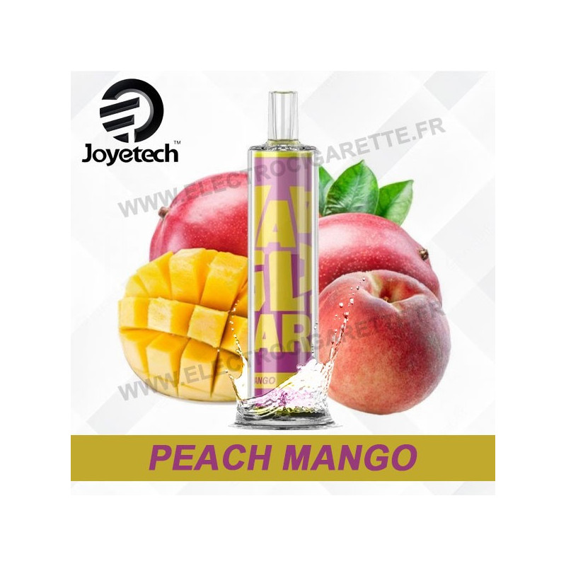 Peach Mango - VAAL Glaz - 800 Puff - Joyetech - Vape Pen - Cigarette jetable