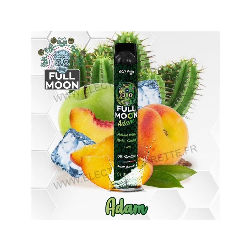 Adam - Full Moon - 600 Puff - Vape Pen - Cigarette jetable