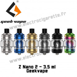 Clearomiseur Z Nano 2 - 3.5ml - Geekvape - Toutes les couleurs