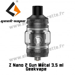 Clearomiseur Z Nano 2 - 3.5ml - Geekvape - Couleur GunMetal
